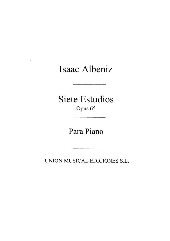 Siete Estudios En Los Tonos Naturales Mayores